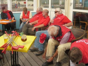 Na afloop een welverdiend drankje bij Havanna Beach